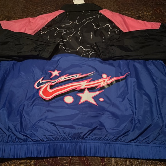 Nike Sportswear Electric Anorak Mesh Lined Half Zip Jacket - Picture 9 of 9